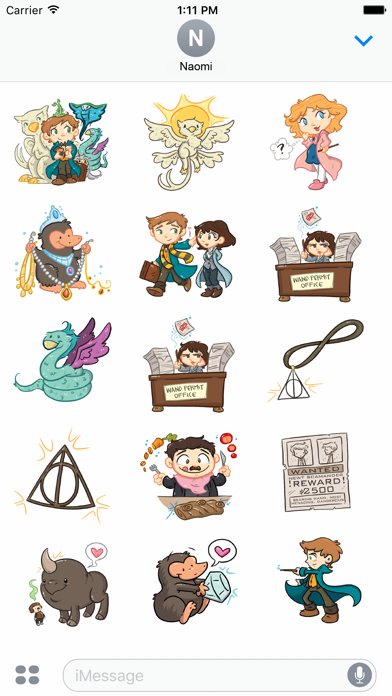 Screenshot #2 pour FANTASTIC BEASTS AND WHERE TO FIND THEM STICKERS