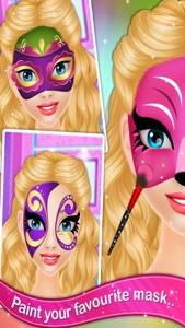 Princess Face Paint - Girls games for kids screenshot #4 for iPhone