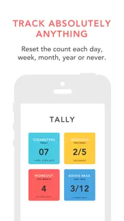 tally: the anything tracker iphone screenshot 3