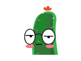 Mr Cactus Stickers