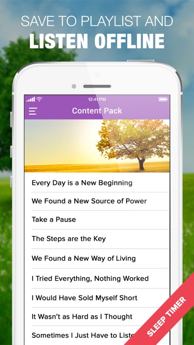 Empowered Hypnosis Anxiety, Fear & Depression iPhone screenshot 5 - Health & Fitness app