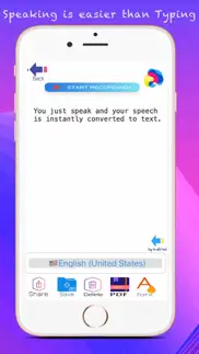 How to cancel & delete speech to text : voice to text 2