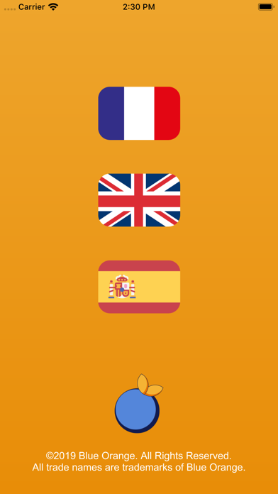 Blue Orange Companion Screenshot