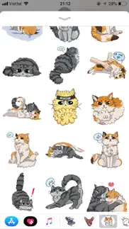 How to cancel & delete cat bigmoji funny stickers 2