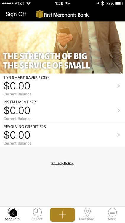 First Merchants Mobile App