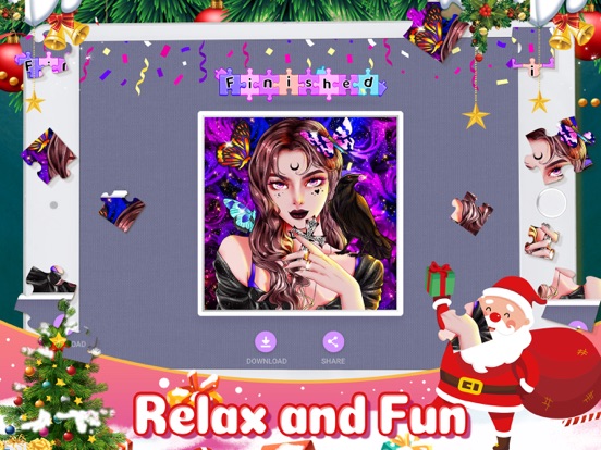Jigsaw Puzzle - Christmas game iPad screenshot 6 - Entertainment app