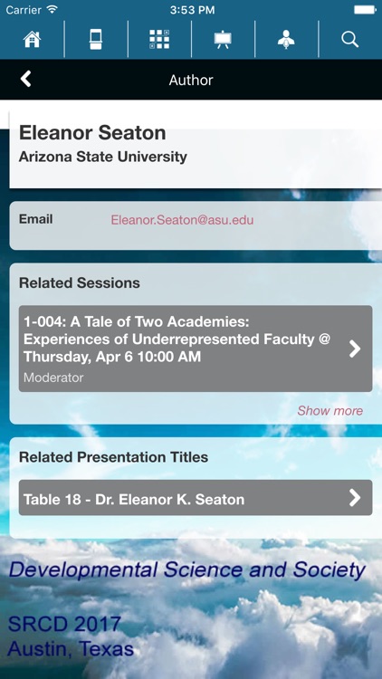 SRCD 2017 Biennial Meeting screenshot-3