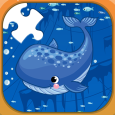 Activities of Sea animals jigsaw puzzle games for kids