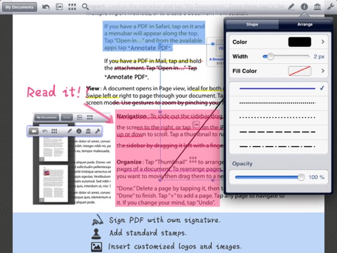 PDF Editor Pro - Take Note, Sign & Fill Forms screenshot 2