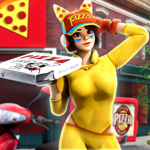 Pizza Delivery Girl Bike Games
