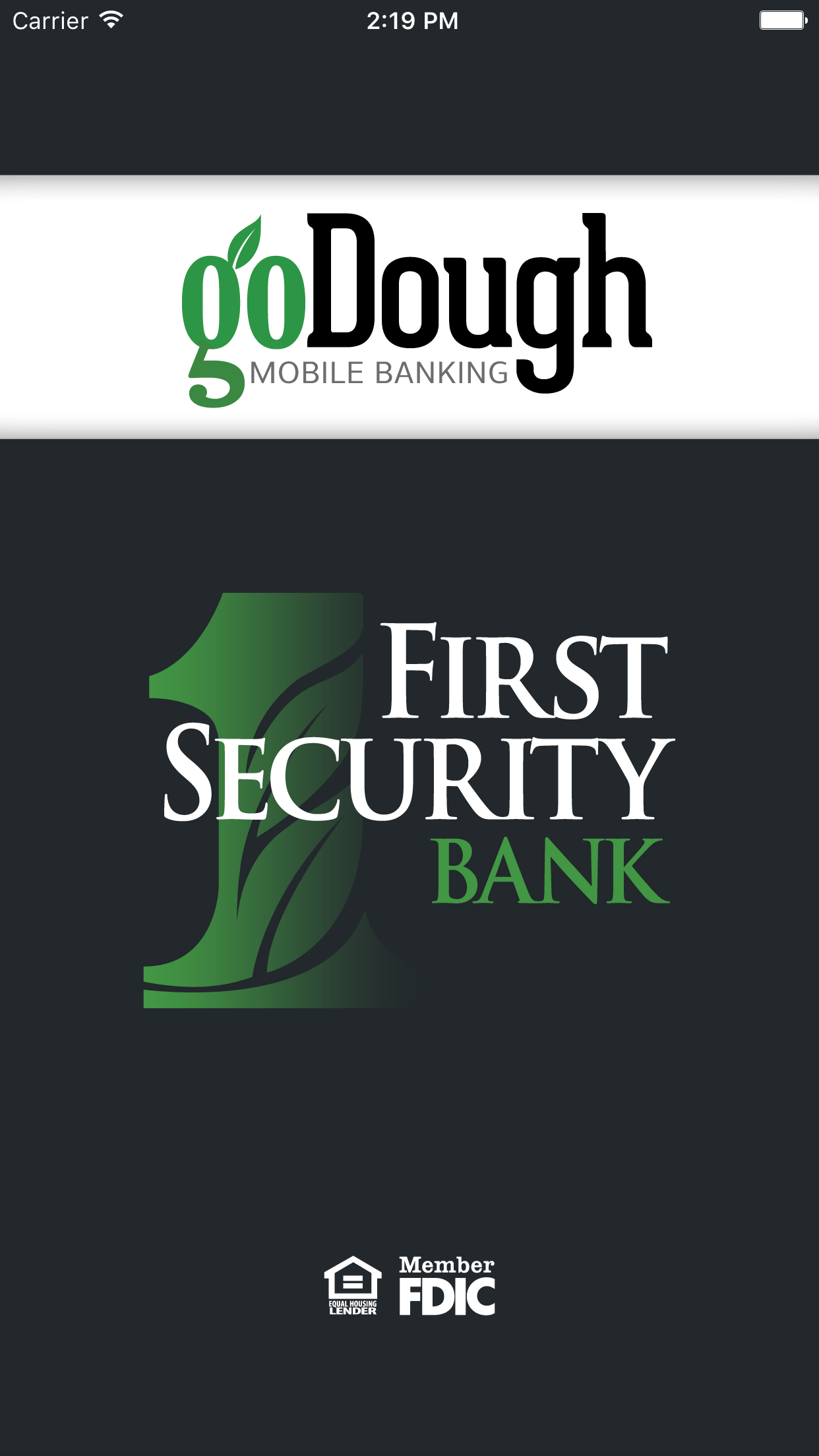 First Security Bank goDoughApp