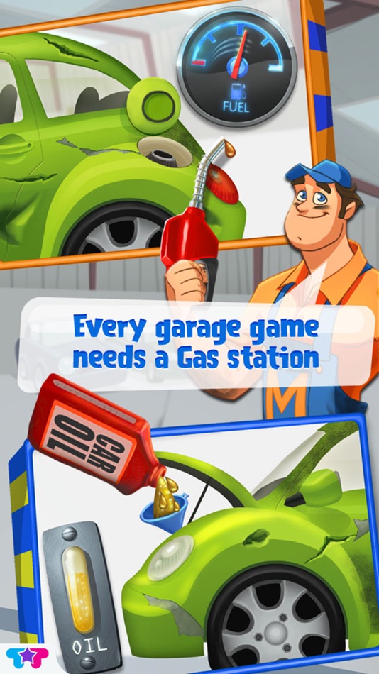 #1. Mechanic Mike - First Tune Up (iOS) 由: Kids Fun Club by TabTale