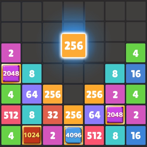 Drop The Number : Merge Puzzle Icon