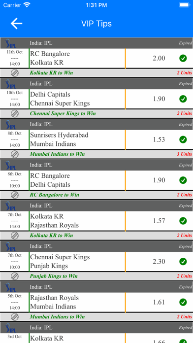 Cricket Betting Tips, Predict Screenshot