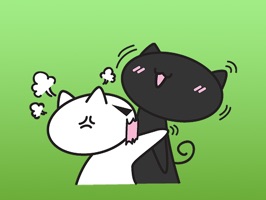 Couple Kittens Inlove Daily Life Sticker Vol 2