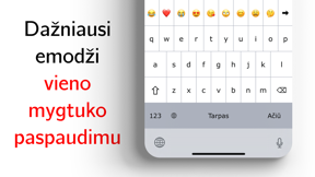 Lietuviška klaviatūra “Ačiū” screenshot