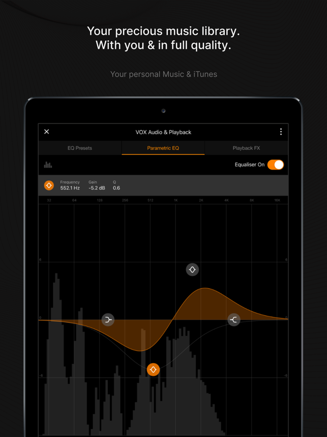 ‎VOX – MP3 & FLAC Music Player Screenshot