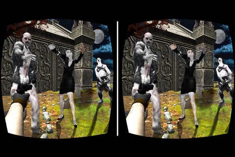 Zombie Graveyard Shooting VR Games-Pro Ads Free 3D screenshot 2