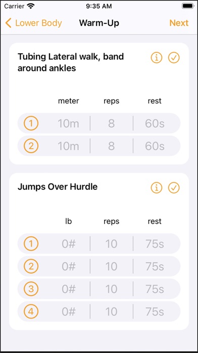 Kinduct Athlete Screenshot