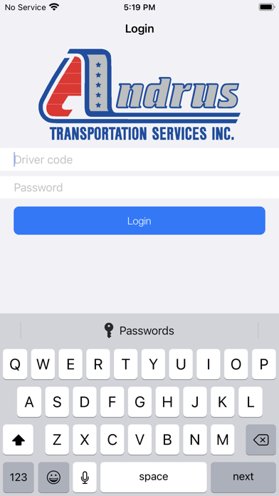 Screenshot 2 of Andrus Mobile App
