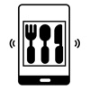 Waiter wireless calls icon