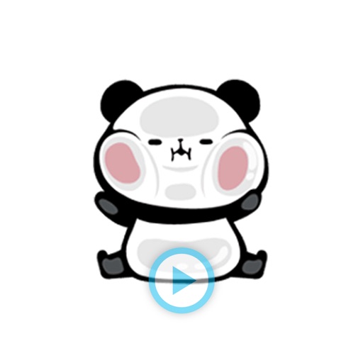 Mochi the Panda - Animated Bear Stickers