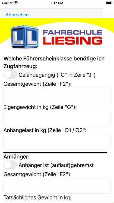Fahrschule Liesing Screenshot
