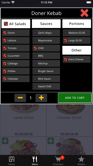 Rominos Kebab Pizza Screenshot