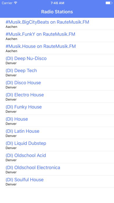 Screenshot #1 pour Radio Channel House FM Online Streaming