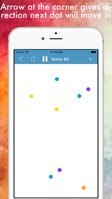 Balls Collision - avoid clashes between the dots! screenshot 3