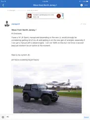 the ultimate jl resource forum - for jeep wrangler iPad Captures Décran 1