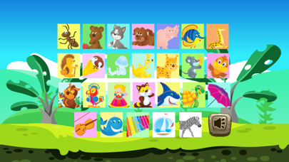 Screenshot #1 pour Vocab A-Z English Animal Flashcard Phonic for Kids