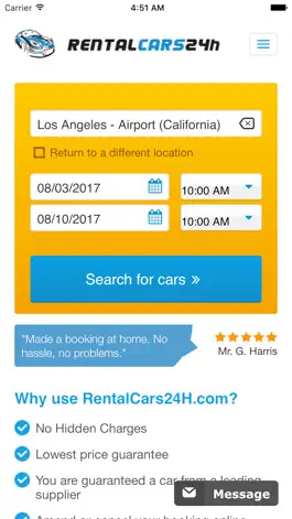 Game screenshot Car hire LAX - Los Angeles USA mod apk