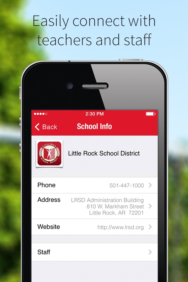 Little Rock School District screenshot 2