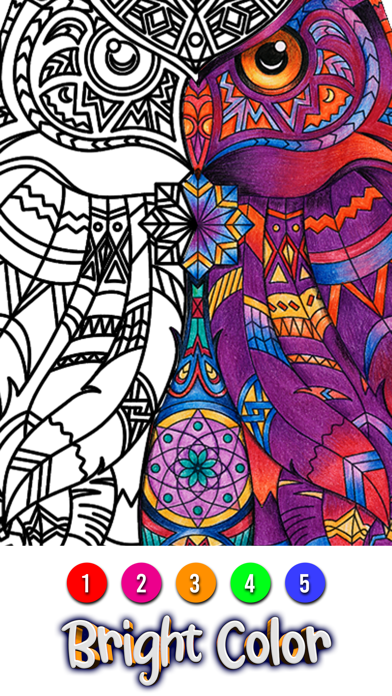 Coloring Me: Colors In Numbers Screenshot