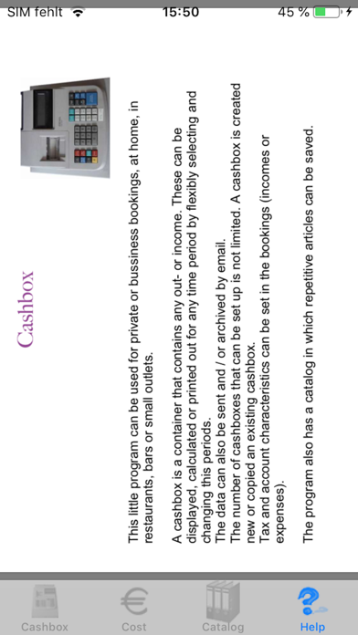 Cash-Box Screenshot