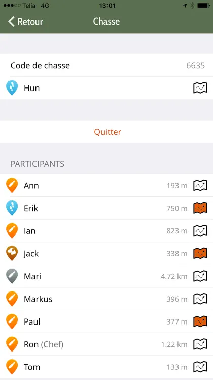 Screenshot 3 von 5 zu Huntloc - hunting app