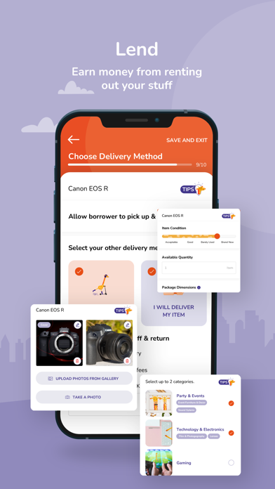 Jeeraf: Rent & Lend Screenshot