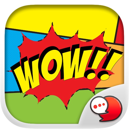 Comic Message Stickers Collection By ChatStick iOS App