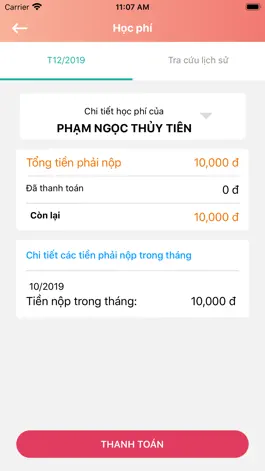 Game screenshot YSchool Phụ Huynh hack