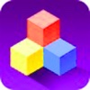 The box together - Tetris single hexagonal block