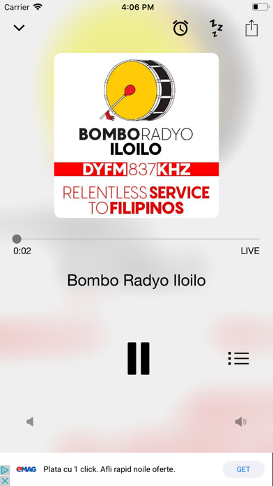 Bombo Radyo Philippines Screenshot