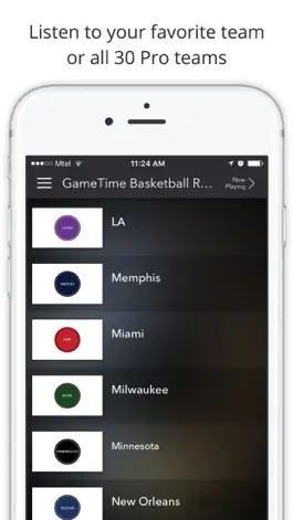Game screenshot GameTime Basketball Radio - For NBA Live Stream hack