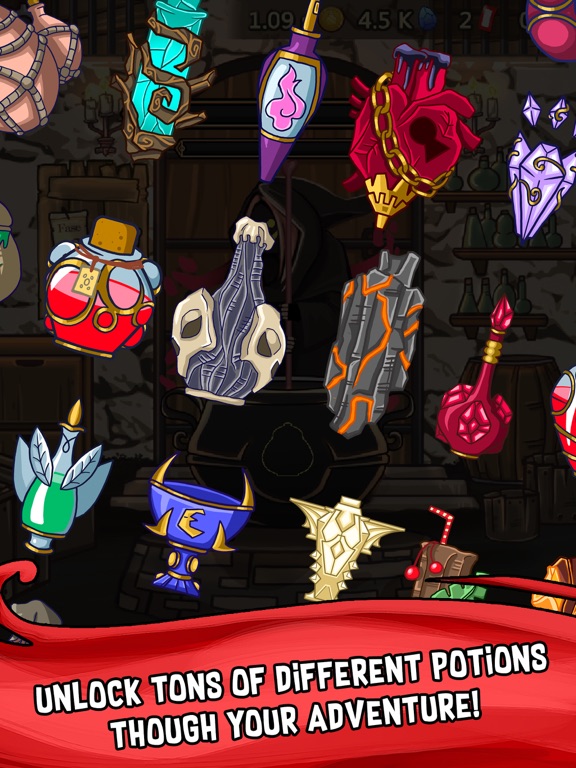 Alchemy Clicker - Potion Maker iPad screenshot
