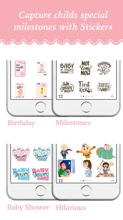 BabyMoji - Stickers for Baby Milestone Pictures