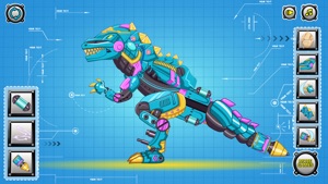 Steel Dino Toy: Mechanic Tyrannosaurus screenshot #5 for iPhone