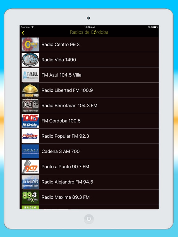 Screenshot #5 pour Radios de Argentina Online - Emisoras en Vivo FM
