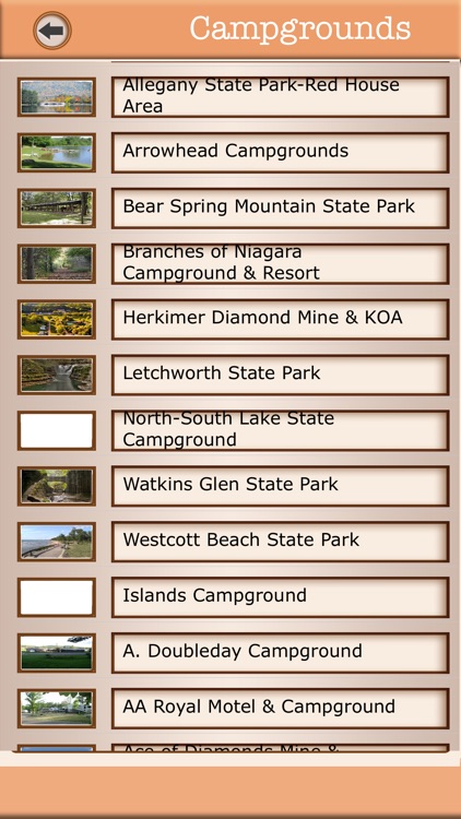 New York Campgrounds & Hiking Trails Offline Guide