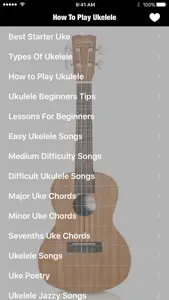 How To Play Ukelele screenshot #1 for iPhone