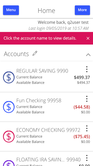 La Capitol FCU Screenshot